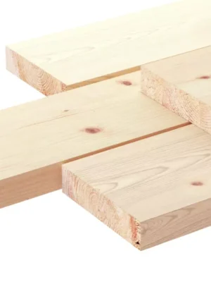 Сухая строганная доска 45х145х6000 хвоя сорт АВ